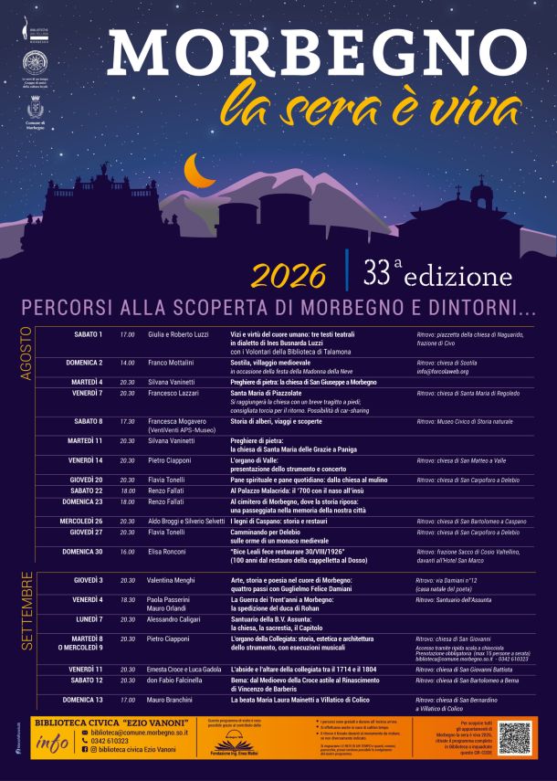 Morbegno la sera è viva